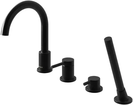 Змішувач для ванни Kohlman Axel QB244AB, фото 1