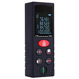 Лазерний далекомір ( лазерна рулетка) KXL-D100 (0,05-100 м) V куба, S прямокутника, довжина, гіпотеннуза, фото 2