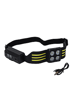 Ліхтар на голову POLICE (біле, жовте, червоне світло) PL-173