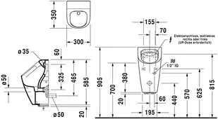 Пісуар Duravit Me by Starck 2809310093