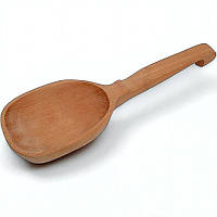 Черпак для лазні буковий (великий, овальний)