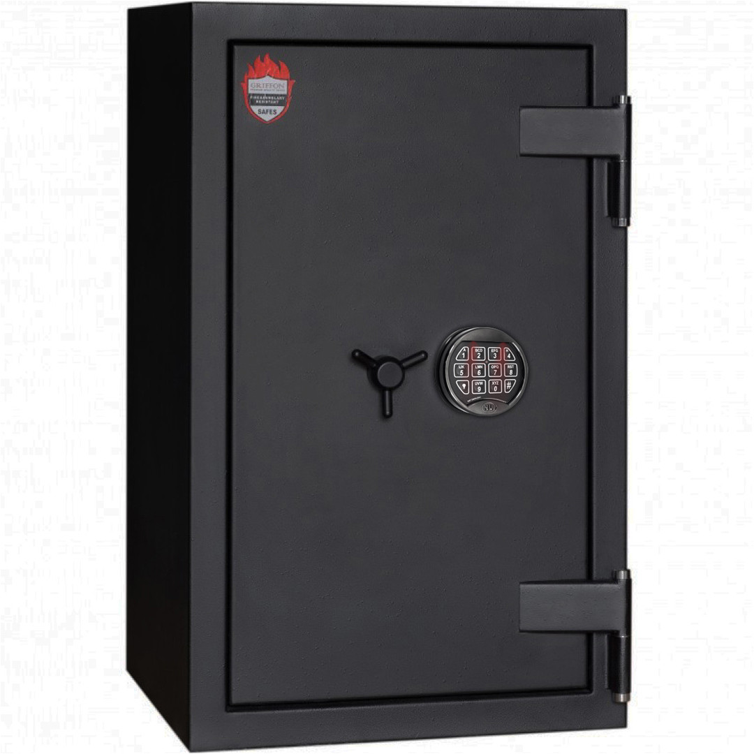 Вогнезламостійкий сейф GRIFFON F60CL I.84.E BLACK