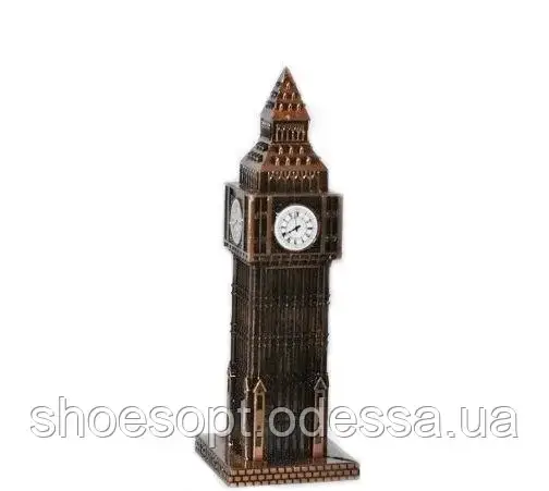 Біг-бен Лондон вежа декоративна метал 16 см, фото 1
