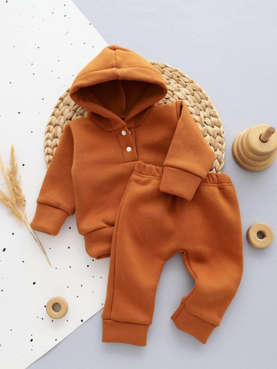 Дитячий комплект: кофта + штанці (трьохнитка з начісом), фото 1