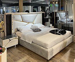 Ліжко з тумбочками в стилі люкс Сільвія, фото 3