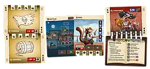 Настільна гра Хвостаті пригоди. Піратський спадок (Wildtails: A Pirate Legacy), фото 2