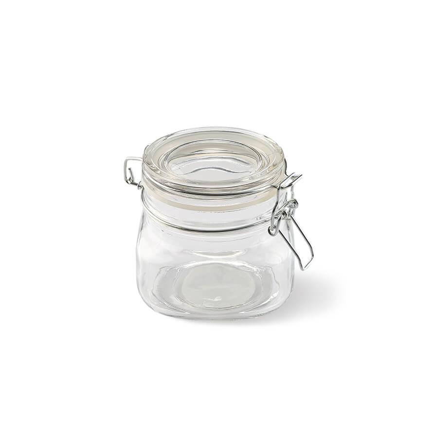 Скляна банка з кришкою-затискачем 0.5 л Maestro MR-5001-05 герметична для продуктів