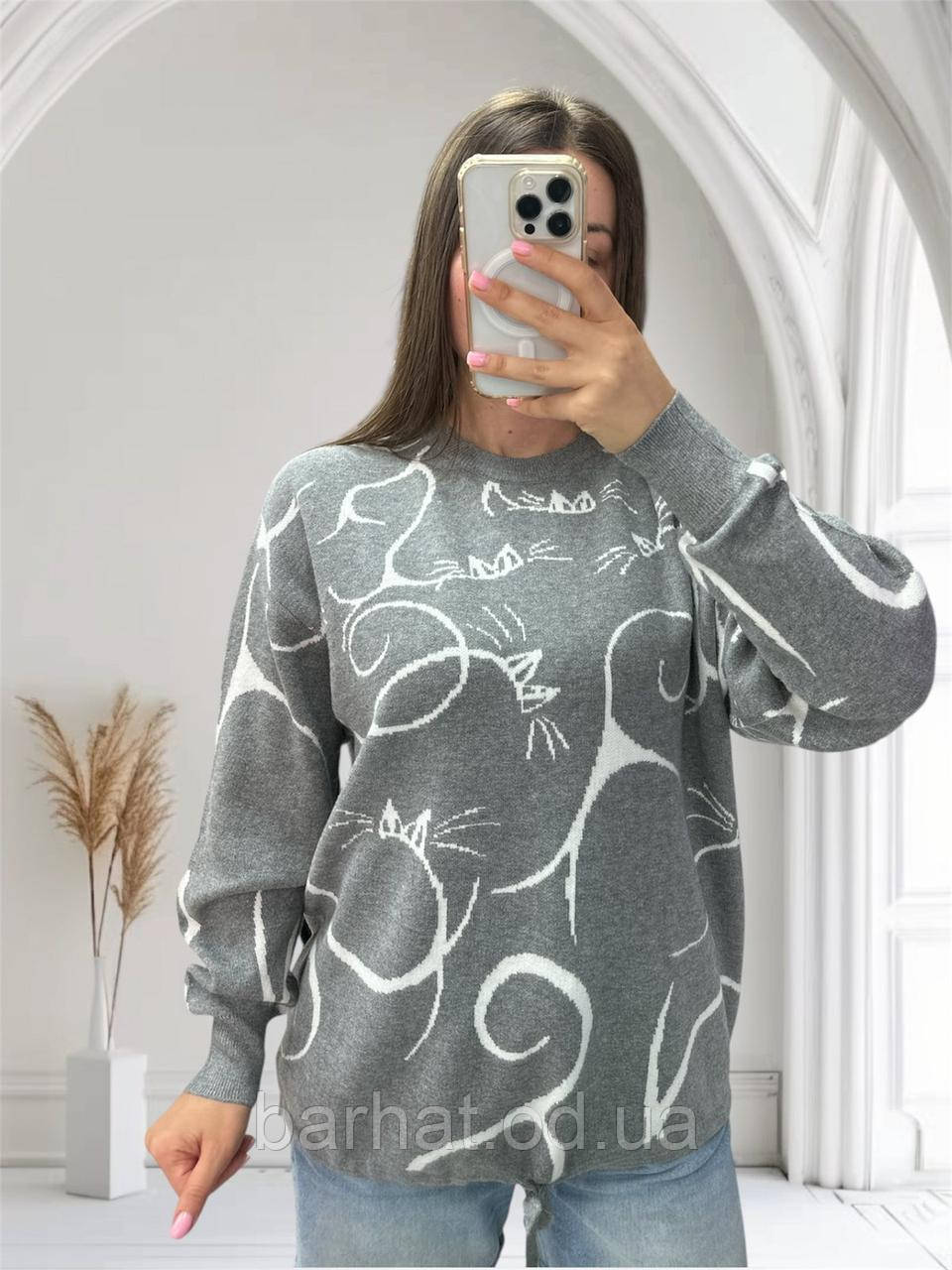 Жіночий стильный светр новинка 2025, фото 1