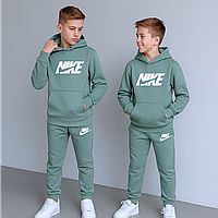 Теплий Костюм на флісі для хлопчика 146-164 см 003663 Туреччина Бірюза