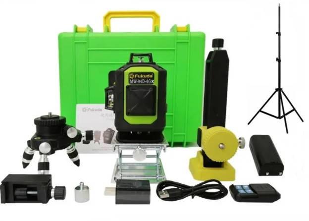 Лазерний рівень Fukuda MW94D4GX 4D 16 ліній + штатив 2.7м.