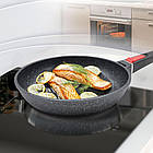 Сковорода MR-4920 (Ø20 см, Granite, знімна ручка)