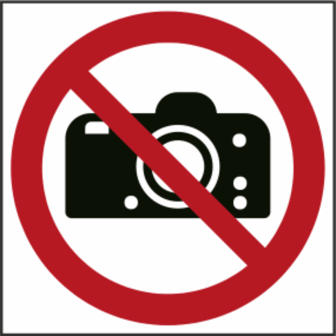 Знак табличка Заборонено фотографувати, фото 1