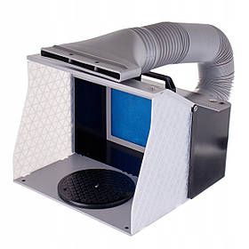 Окрасочний бокс для роботи з аерографом + лед підсвітка TC-310