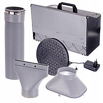 Окрасочний бокс для роботи з аерографом + лед підсвітка TC-310, фото 4