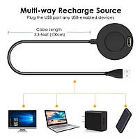 Зарядний пристрій для годинника Garmin Fenix 8/7Pro/6/5s, Vivoactive 5/4/4S, Venu 3/3S/2Plus/2/2S Type-C, фото 9