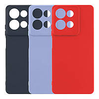 Чохол Silicone Cover Full Camera (A) для Motorola G75 Колір 18.Black mayak