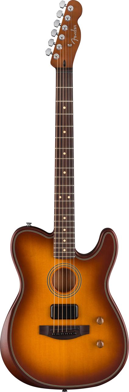 Напівакустична гітара FENDER STANDARD ACOUSTASONIC TELECASTER HSB, фото 1