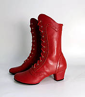 Черевички народні червоні жіночі, фото 2