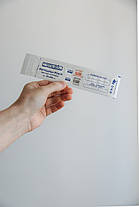 Крафт-пакети для стерилізації (універсальні) Prosteril, білі, 50×200 мм 100 шт/уп, фото 4