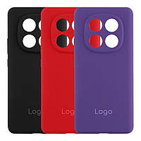 Чохол Liquid Silicone (AA) Full Camera для Xiaomi Redmi Note 14 Pro 5G/Poco X7 5G Колір 08.Dark Blue mayak