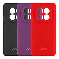 Чохол Liquid Silicone (AA) Full Camera для Xiaomi Redmi Note 14 Pro+ 5G Колір 09.White mayak