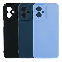 Чохол Silicone Cover Full Camera (A) для Motorola G55 Колір 18.Black mayak