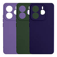 Чохол Silicone Cover Full Camera (A) для Xiaomi Redmi Note 14 4G Колір 19.Pink Sand mayak