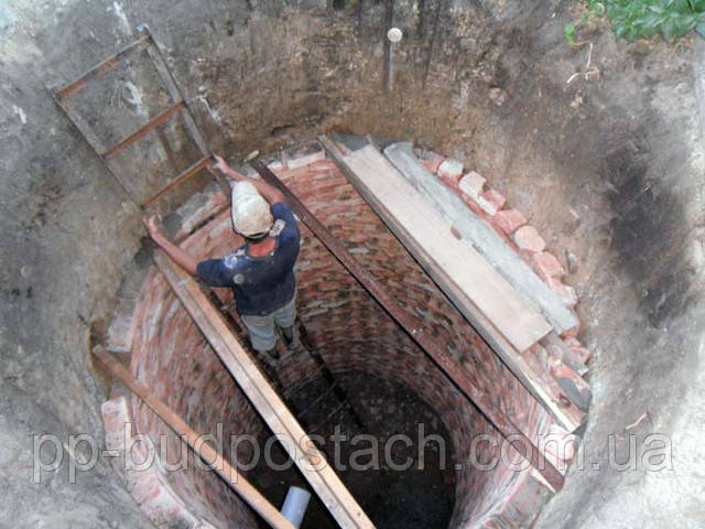 Як побудувати цегляний колодязь