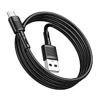 Кабель Micro USB 2.4А Чорний Х83, 19255 Hoco