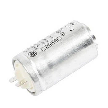 Пусковий конденсатор для сушильної машини Electrolux 1256417013 DUCATI 7uF 425V 35x64mm (2 клеми)