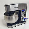 Кухонний комбайн Top Kitchen 4500 Вт — тістоміс, м’ясорубка, настільний блендер 4в1 багатофункціональний, фото 5