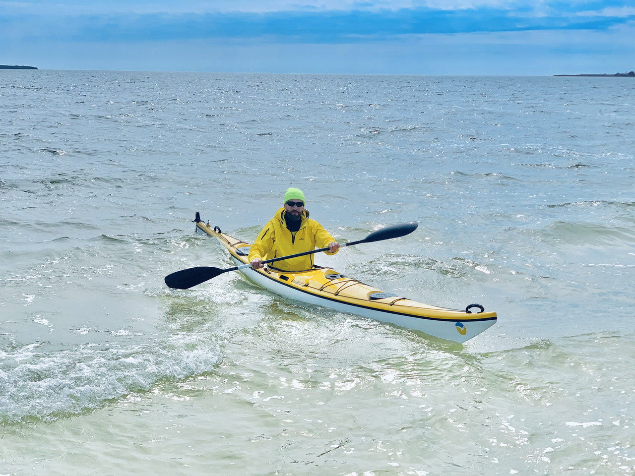 Каяк туристичний одномісний Seabird North Sea kayak, байдарка для тренувань, фото 1