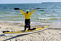 Каяк туристичний одномісний Seabird North Sea kayak, байдарка для тренувань, фото 3