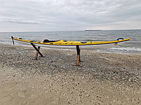 Каяк туристичний одномісний Seabird North Sea kayak, байдарка для тренувань, фото 5