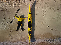 Каяк туристичний одномісний Seabird North Sea kayak, байдарка для тренувань, фото 10