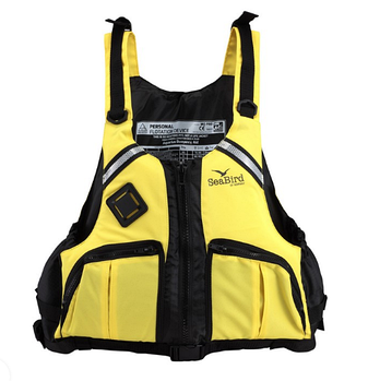 Рятувальний жилет для водних видів спорту SeaBird Pro Vest жилет для каяку M/L жовтий