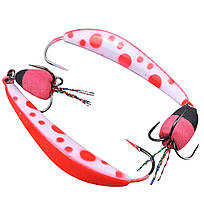 Блешня лижа Goldenfish ручної роботи, трійник Origin, 14 грам колір 004