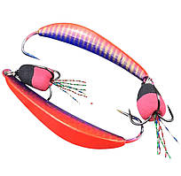 Блешня лижа Goldenfish ручної роботи, трійник Origin, 14 грам колір 006