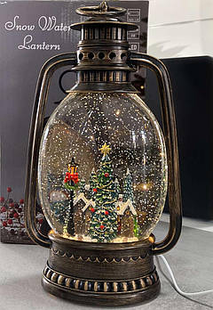 XMAS Новорічний нічник вінтажний ліхтар WDL-24028D/10093 27,9 см (12)