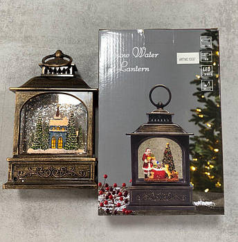 XMAS Новорічний нічник вінтажний ліхтар WDL-24072D/10097 21 см (12)