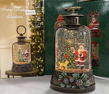 XMAS Новорічний нічник вінтажний ліхтар WDL-25011A/ 10105 20,5 см (16)