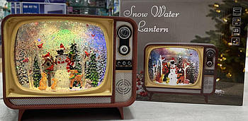 XMAS Новорічний нічник Ретро телевізор WDL-24034B/10094 17,1 см (6)