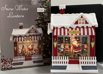 XMAS Новорічний нічник Різдвяний магазин WDL-24058/10095 25,5 см (8)