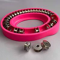 Органайзер гумовий для шпулек - рожевий