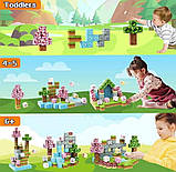 Конструктор на магнітах ("Princess's Adventure Lava Island"), що складається з 114 деталей., фото 6