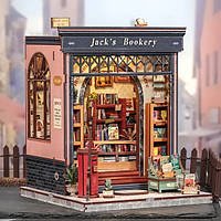 Румбокс Книжкова крамниця Джека Jack's Bookery DIY Dollhouse Kit CWGC-209
