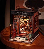Румбокс Книжкова крамниця Джека Jack's Bookery DIY Dollhouse Kit CWGC-209, фото 2