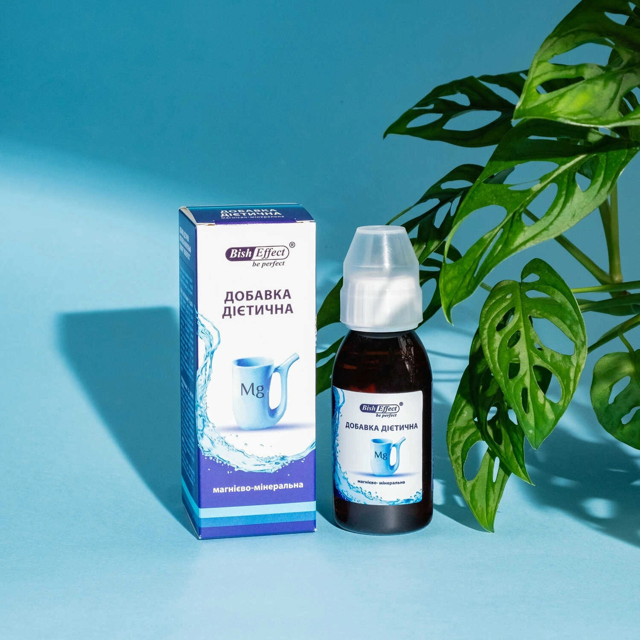 Питний бішофіт Poltava Bishofit 100 мл – дієтична магнієво-мінеральна добавка Bisheffect