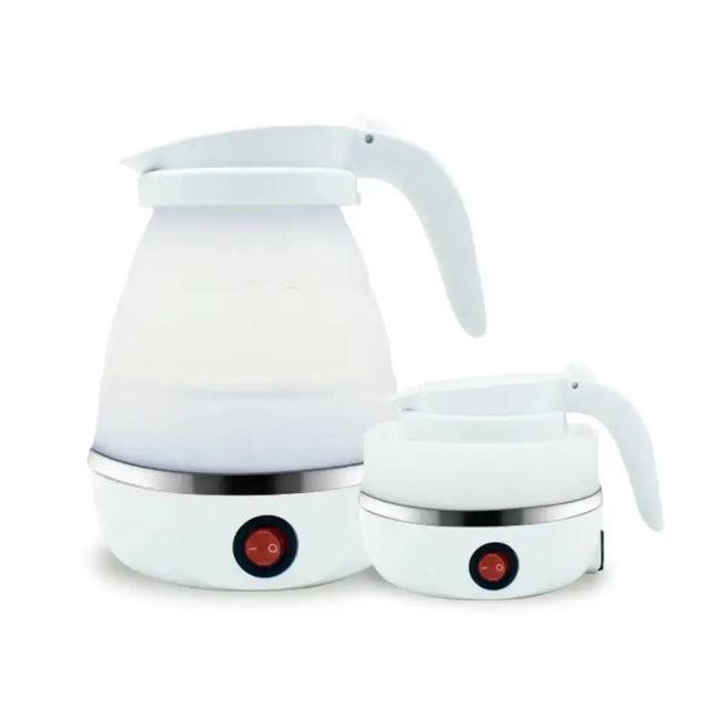 Складаний силіконовий електрочайник Hoffmans 0.6L 600W HM-2546 Компактний і зручний чайник для дому та подорожей