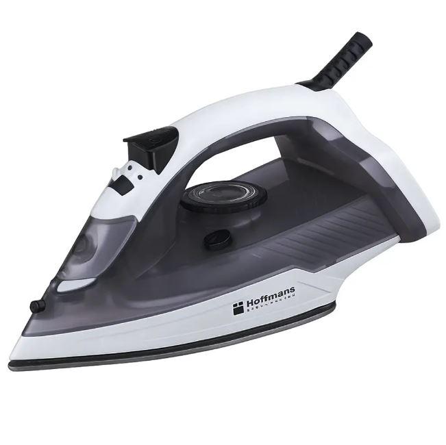 Електропраска для одягу 2200W, від мережі, Hoffmans HM-9005 Праска з керамічною підошвою Парова праска електрична